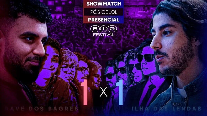 Rave dos Bagres vs Ilha das Lendas no Big Festival. Foto: Divulgação