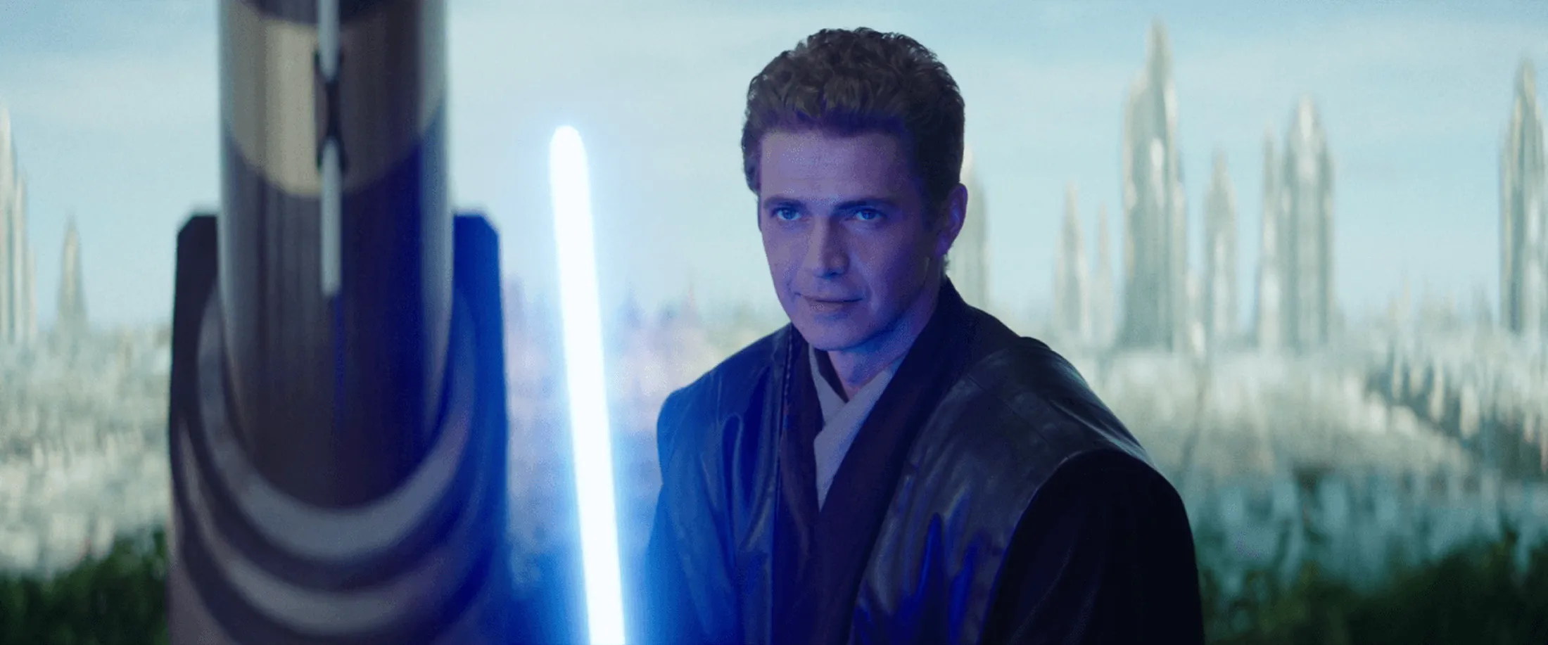 Hayden Christensen como Anakin Skywalker em flashback da série Obi-Wan Kenobi.