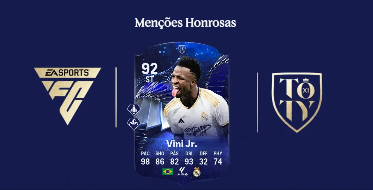 Vinicius Júnior TOTY menções honrosas