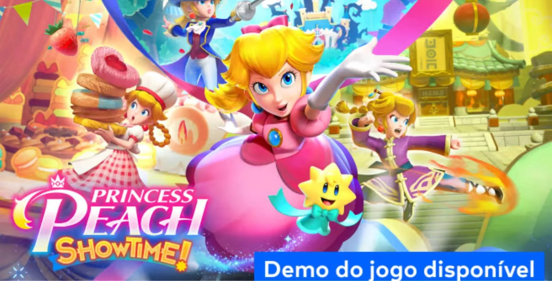 Capa do jogo Princess Peach Showtime