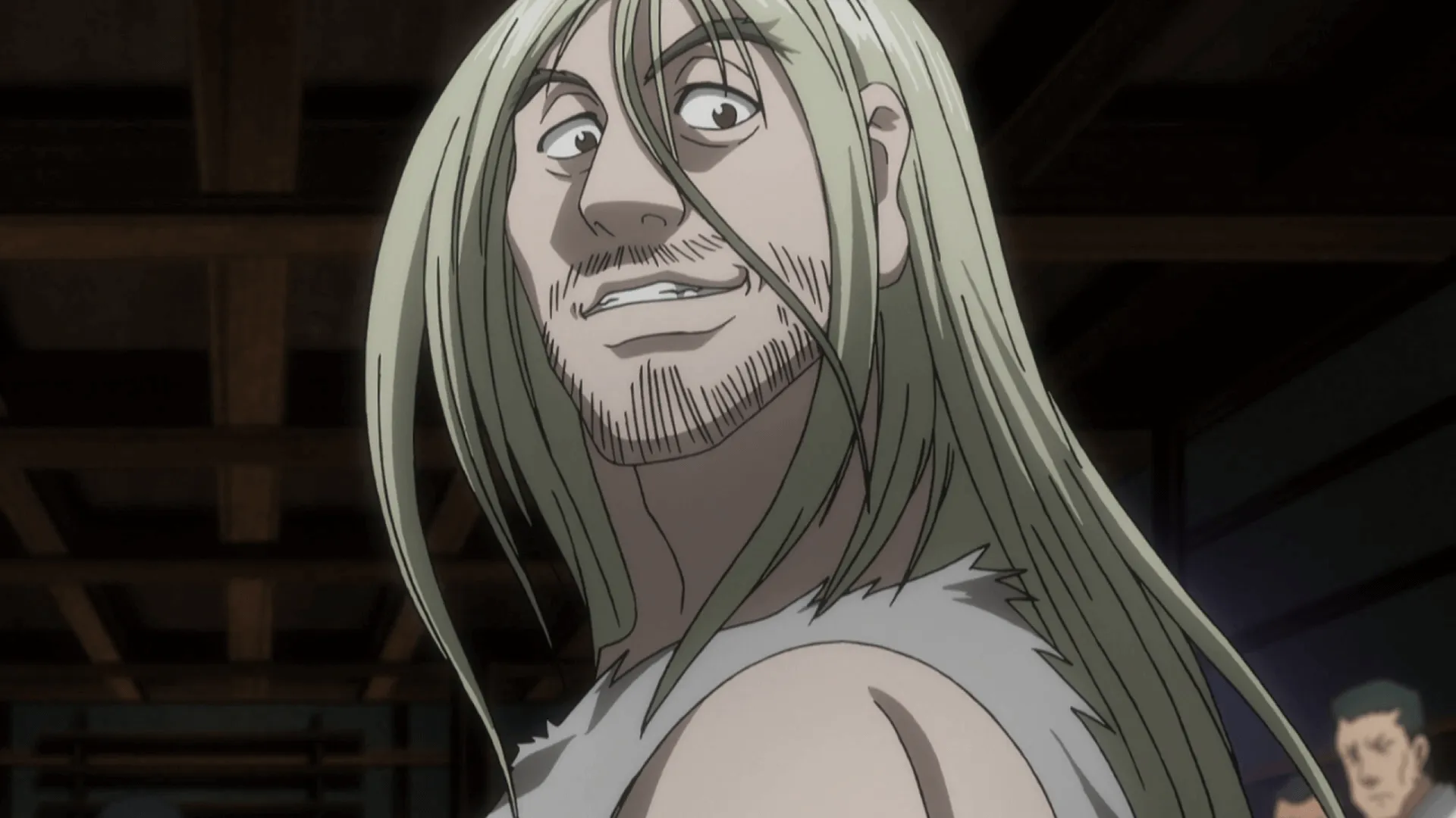 netero sorrindo no seu antigo dojo