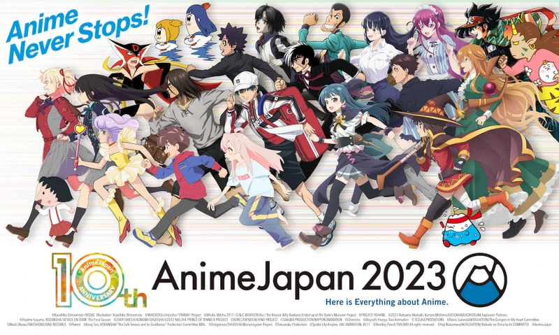 trailers de animes divulgados no animejapan 2023