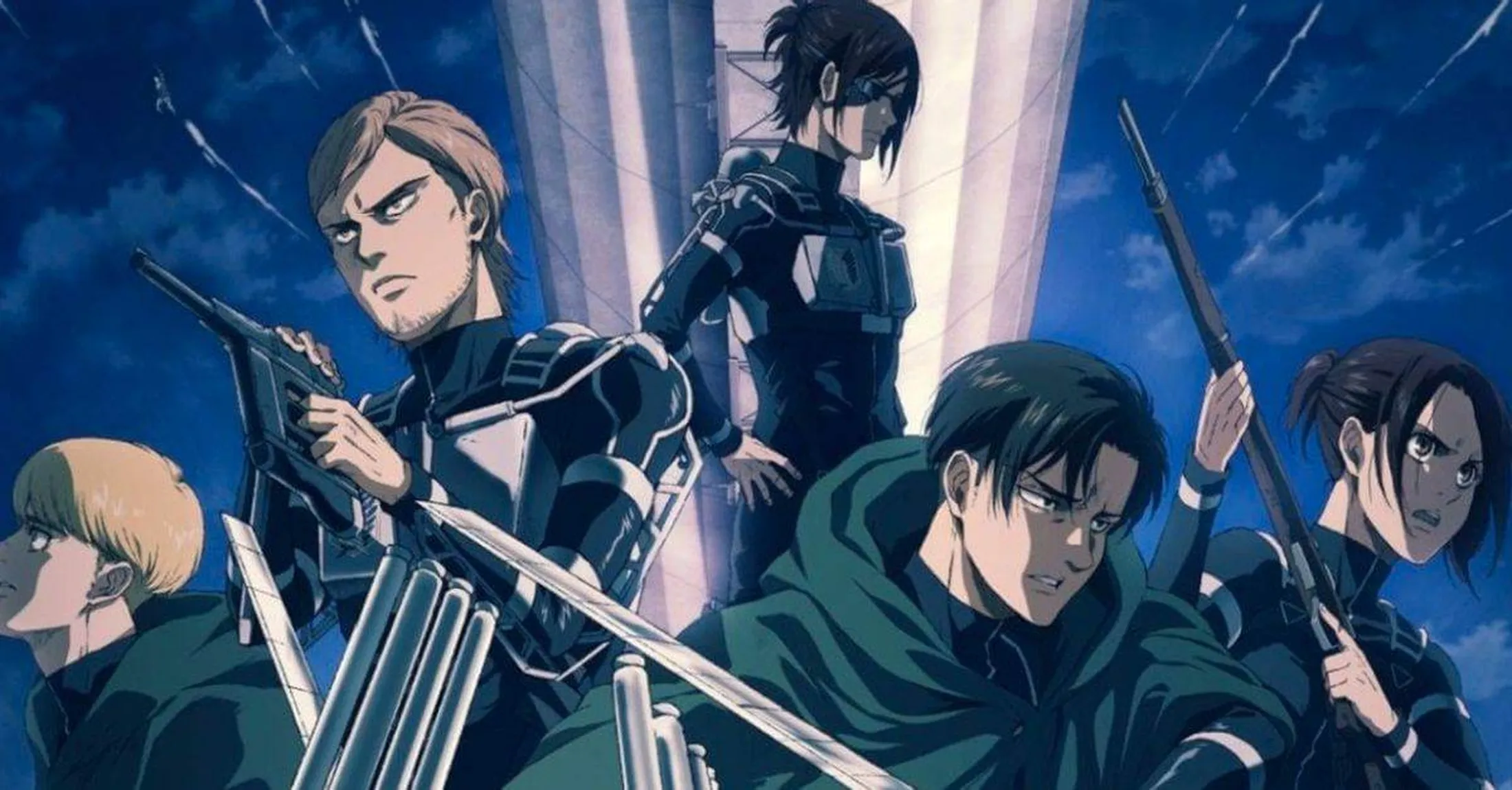 Nova arte promocional de Attack on Titan
