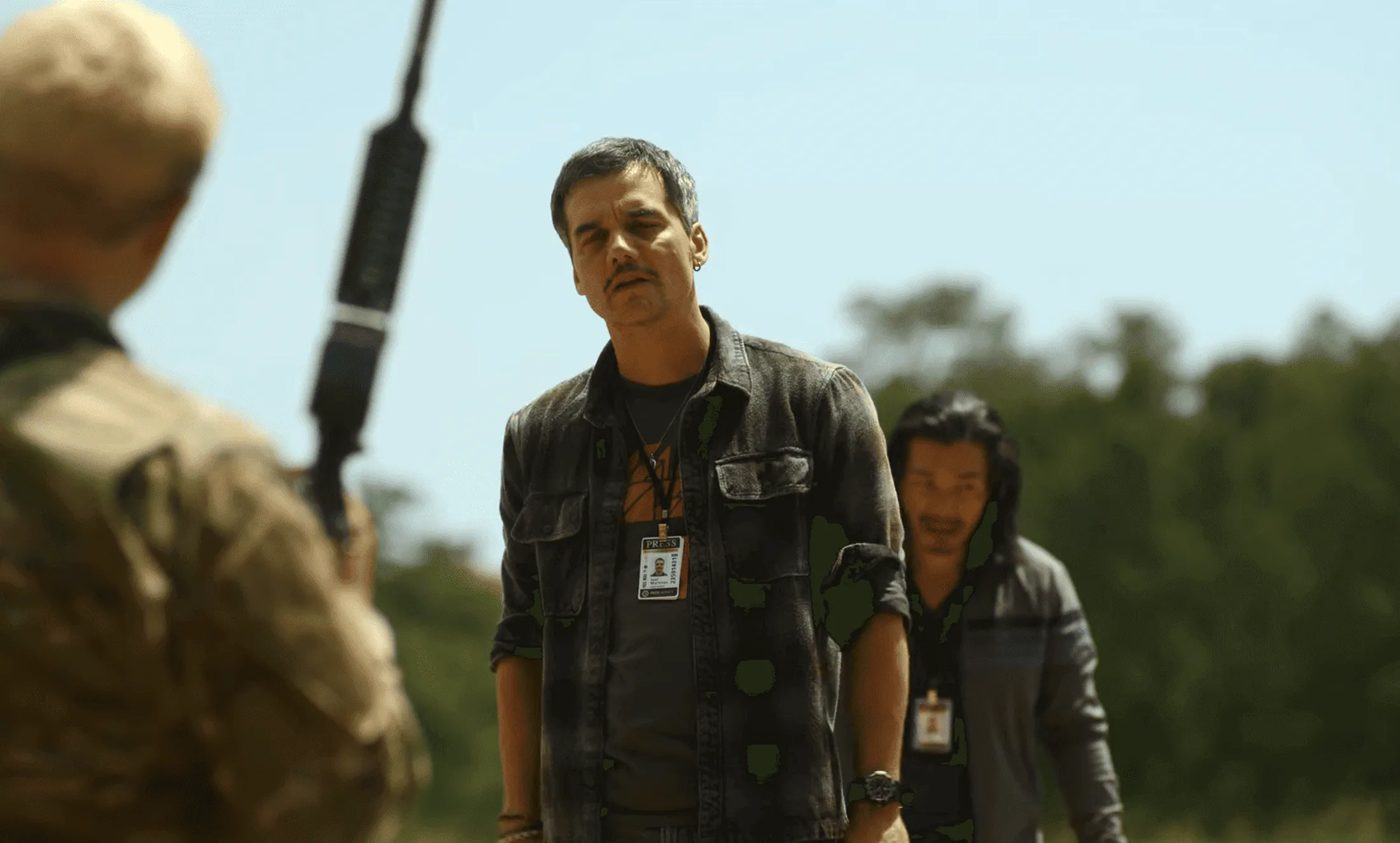 Wagner Moura em Guerra Civil do A24. Foto: Divulgação