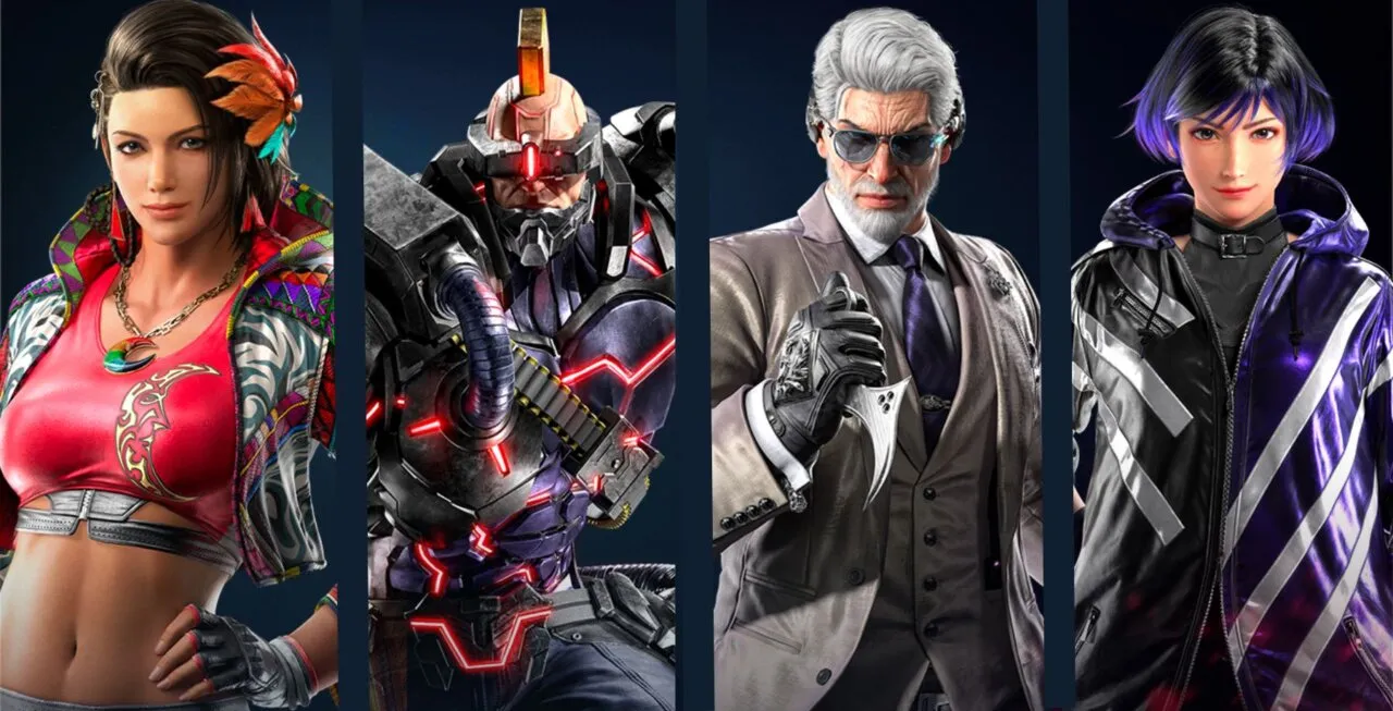 Personagens Azucena Milagros Ortiz Castillo, Jack-8, Victor Chevalier e Reina