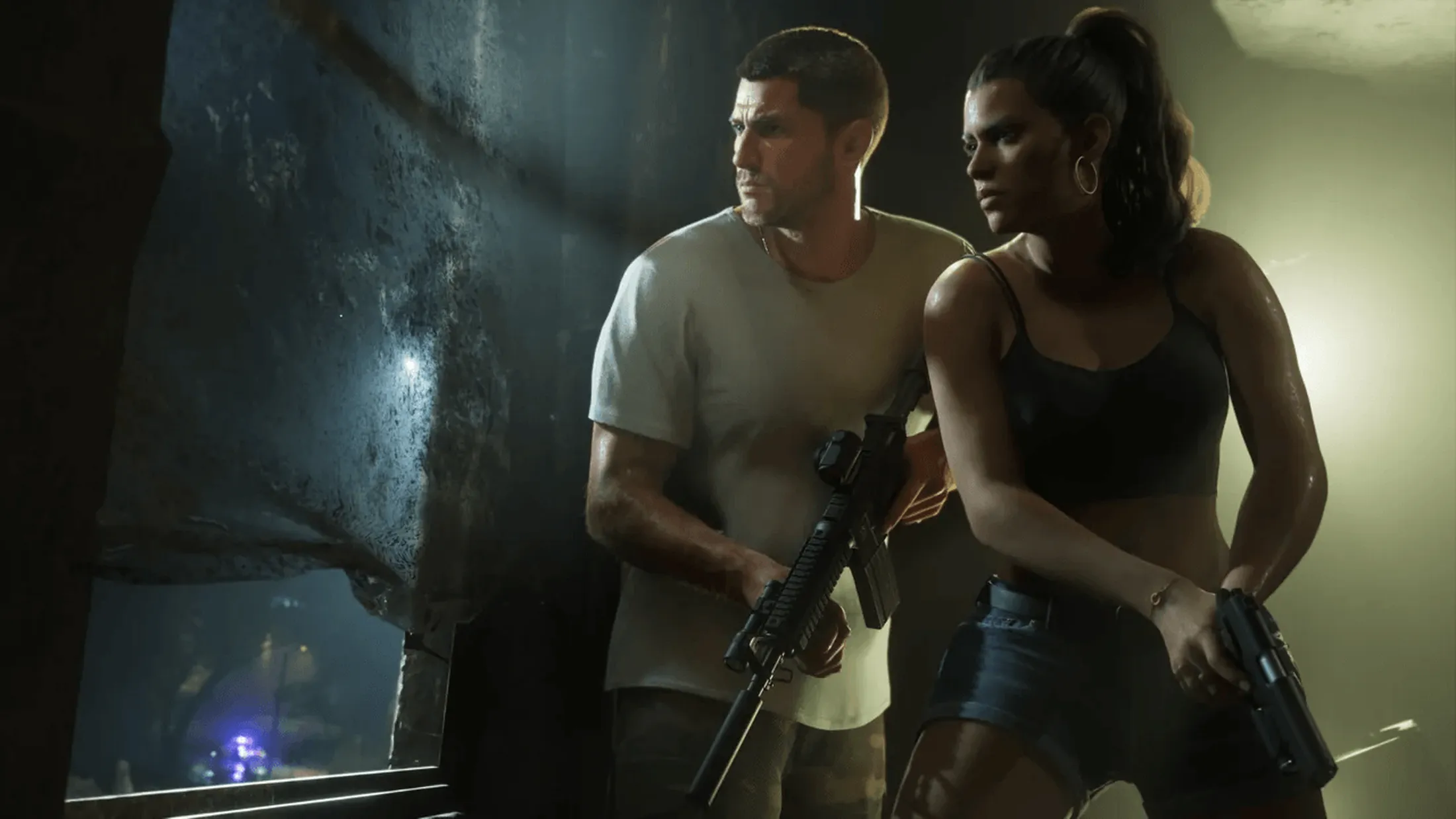 Perfil Criminal de GTA 6 Jason e Lucia no assalto