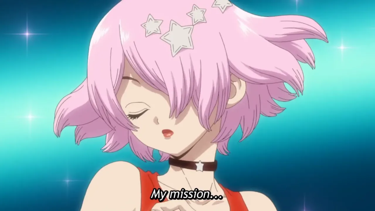 luna de olhos fechados