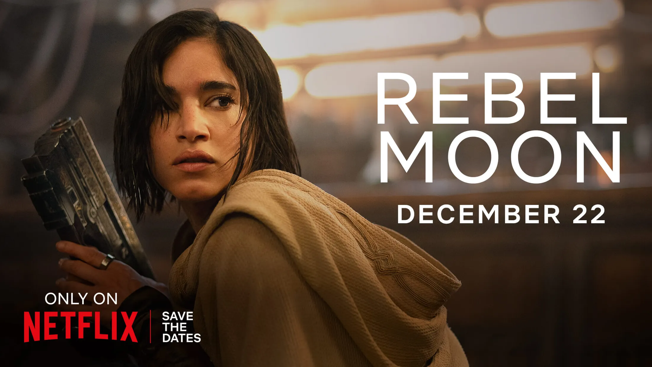 Sofia Boutella é Kora em Rebel Moon. Foto Divulgação
