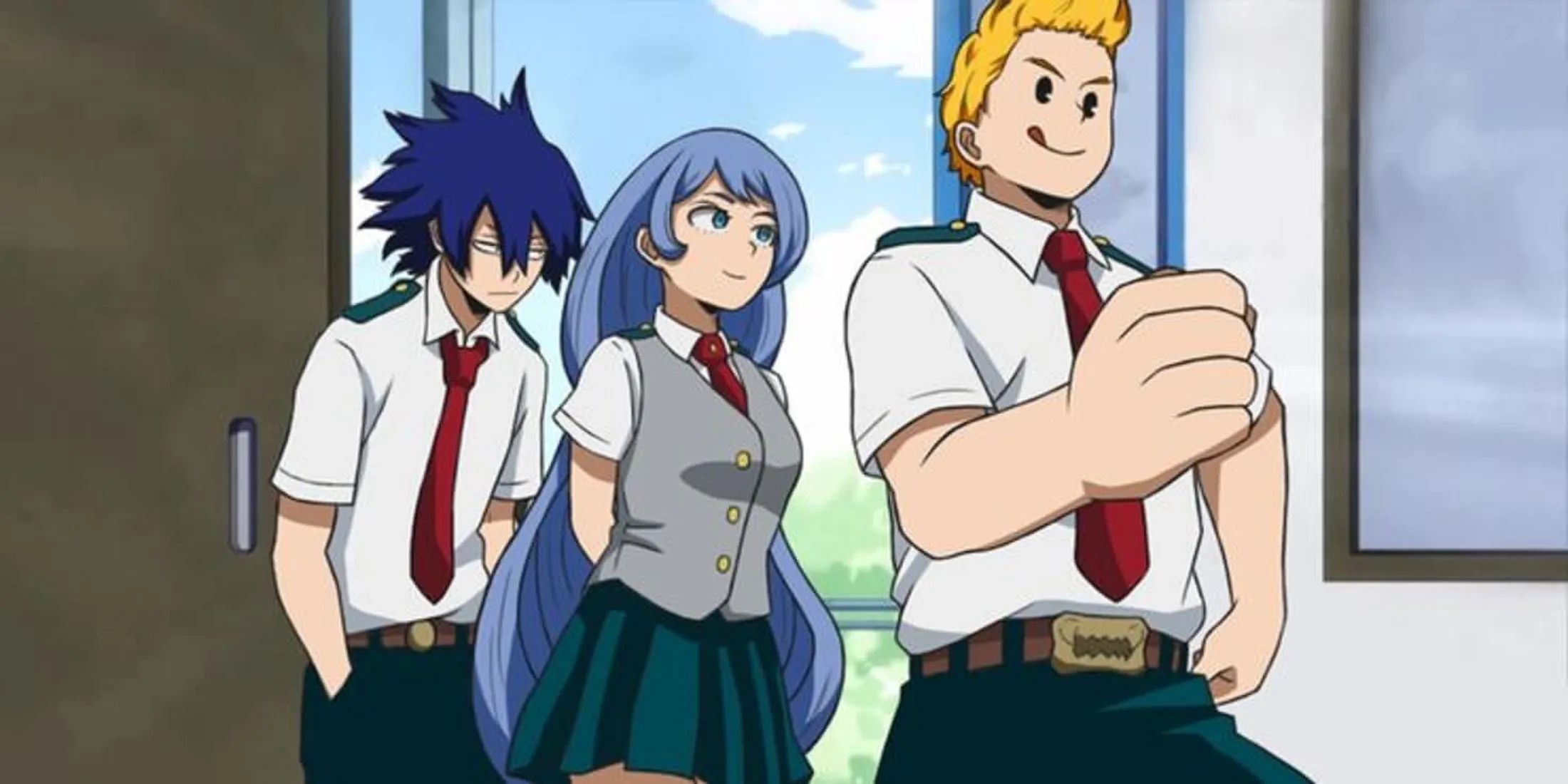 O big 3 de My Hero Academia é destaque no novo trailer do manga. Foto: Divulgação