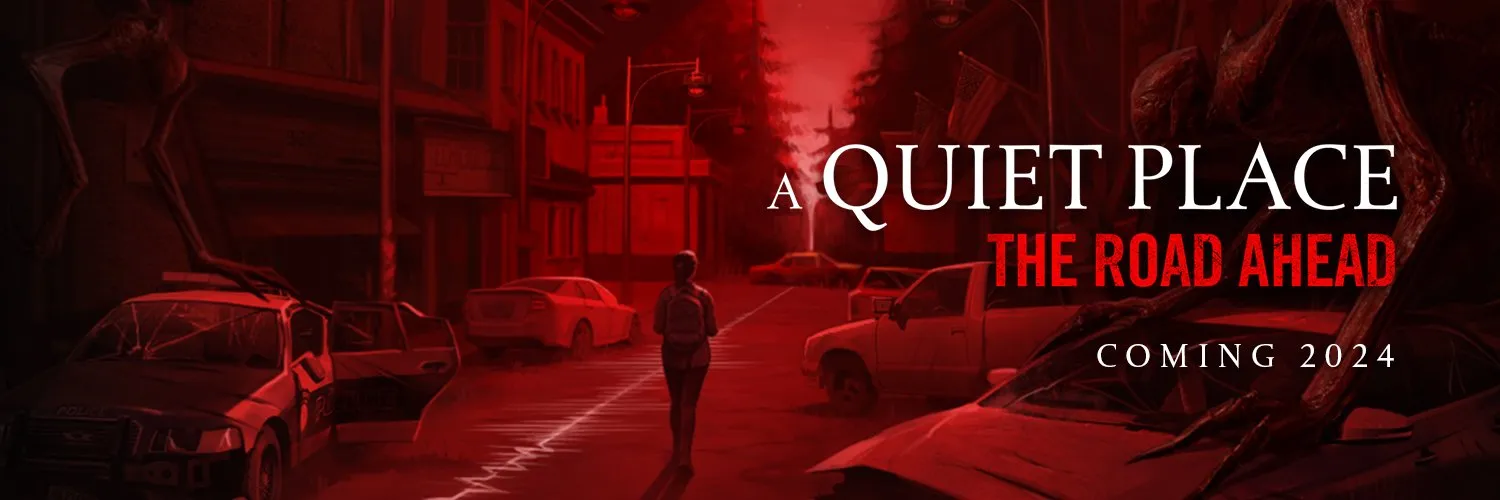 Imagem divulgada pela Stormind Games sobre A Quiet Place: The Road Ahead, jogo inspirado em Um Lugar Silencioso