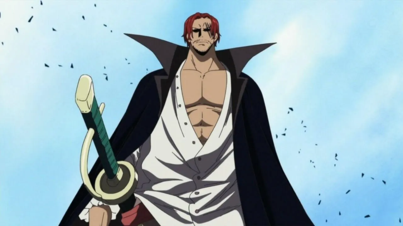 shanks na guerra dos melhores, parado e sério