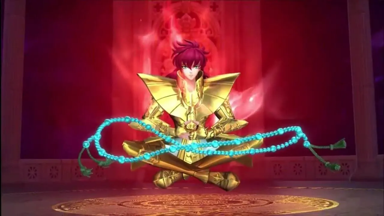 Shijima em posição de meditação