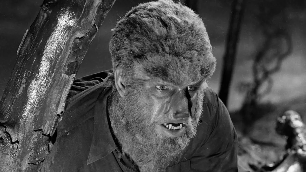 Lon Chaney Jr. como Larry Talbot em Lobisomem de 1941