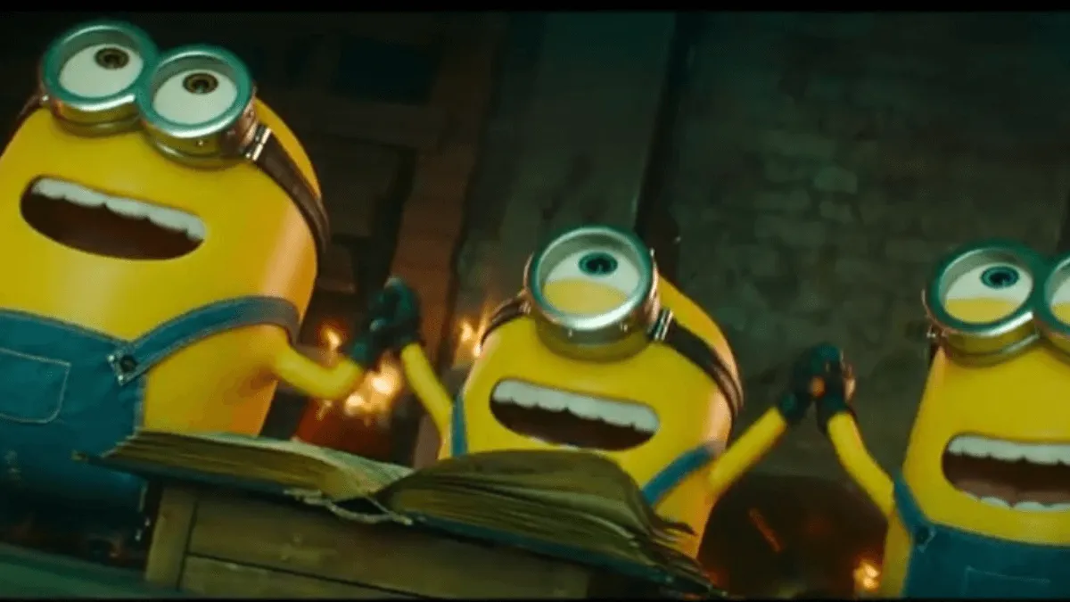 Minions de mãos dadas no trailer de Minions & Monsters