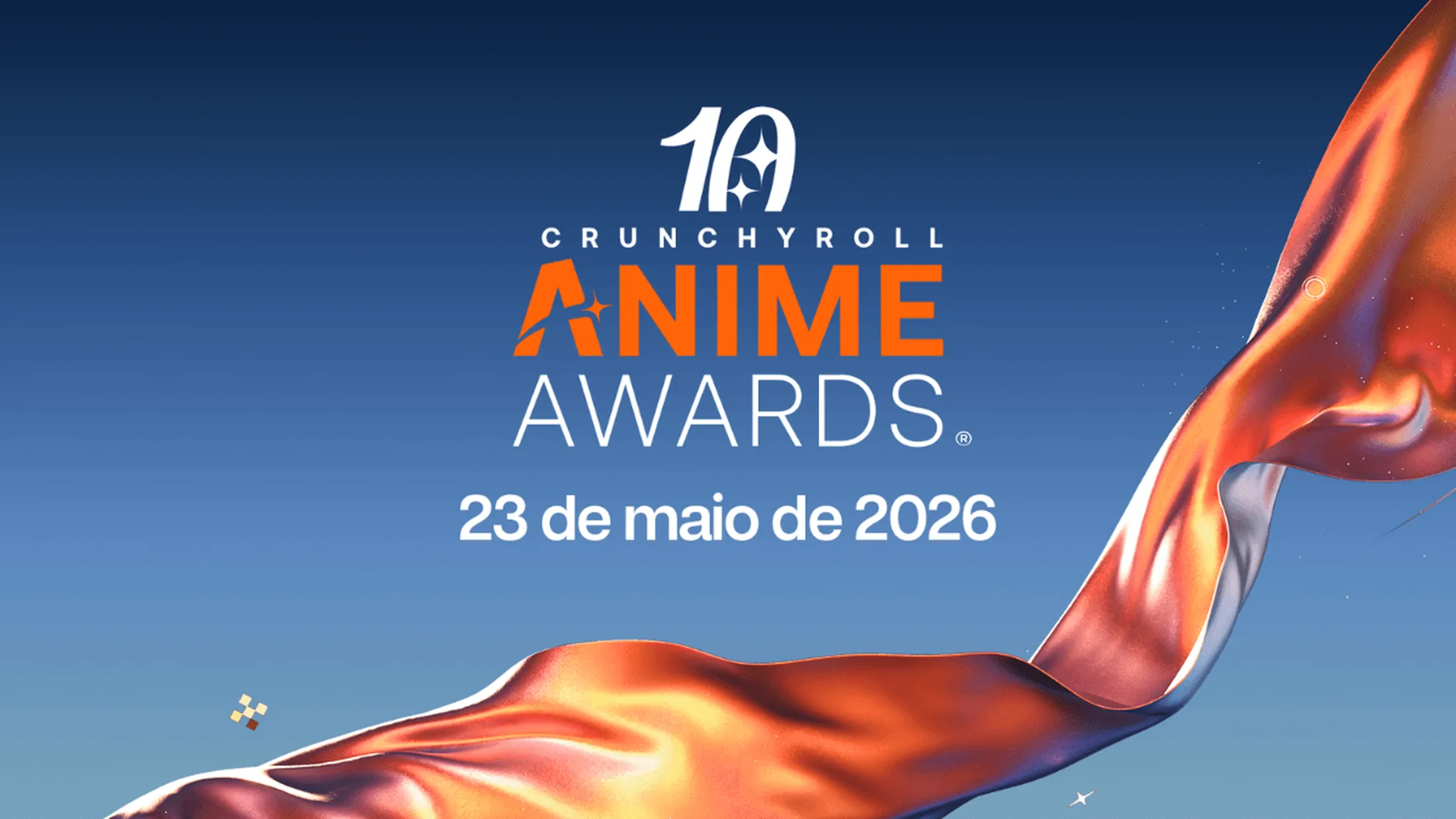 Banner divulgando o décimo Anime Awards da Crunchyroll