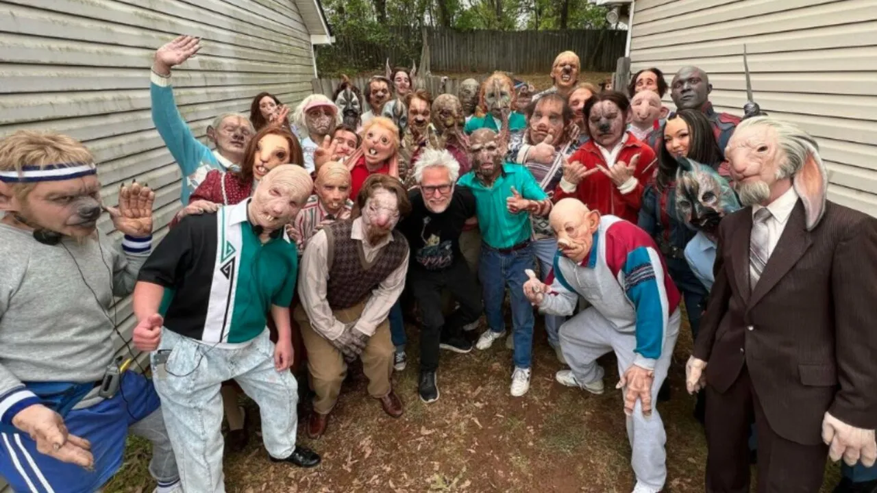 James Gunn compartilha bastidores de Guardiões da Galáxia 3 em suas redes sociais