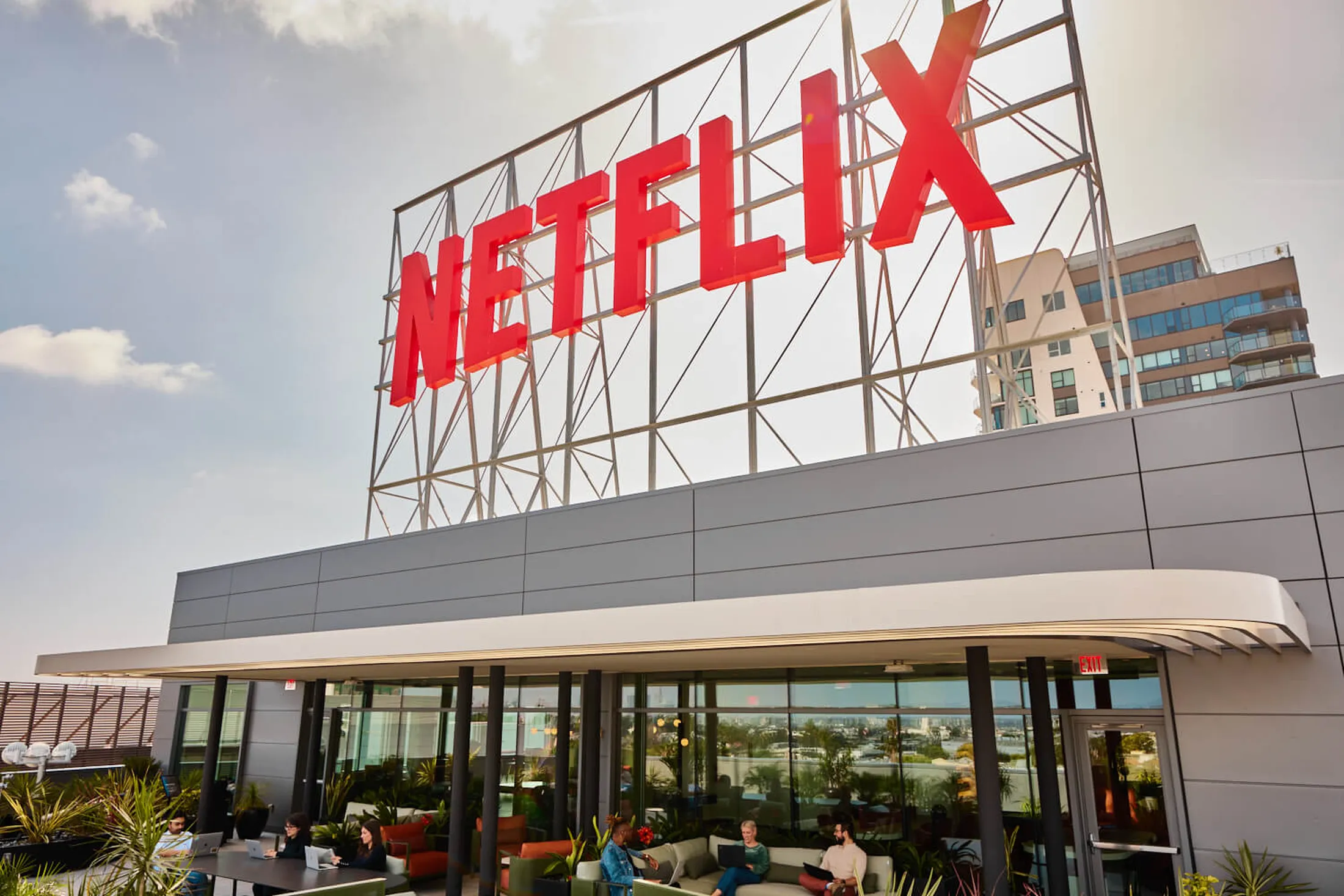 Escritório da Netflix em Los Angeles.