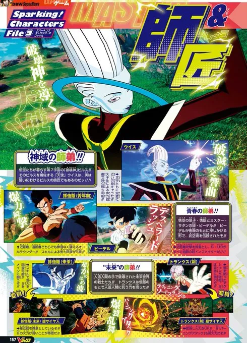 Personagens de Dragon Ball Sparking Zero