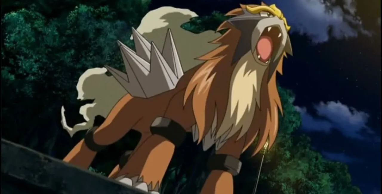 Entei imponente