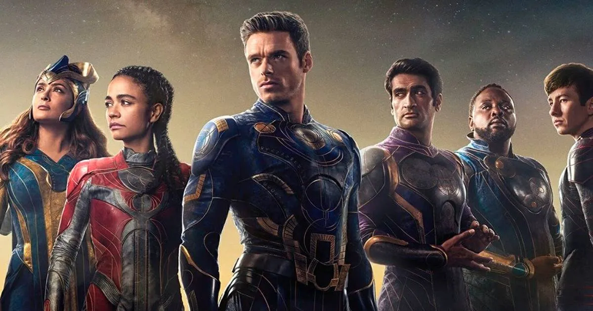 Personagens do filme da Marvel "Eternos" 