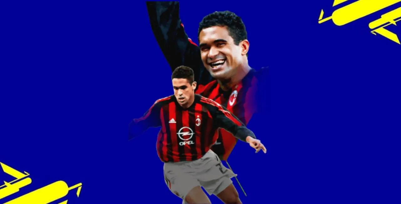Background do jogo eFootball com o jogador Serginho ao centro