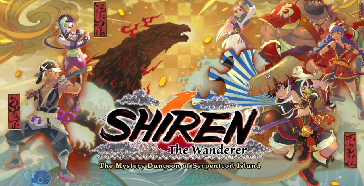 Capa do jogo Shiren the Wanderer The Mystery Dungeon of Serpentcoil Island