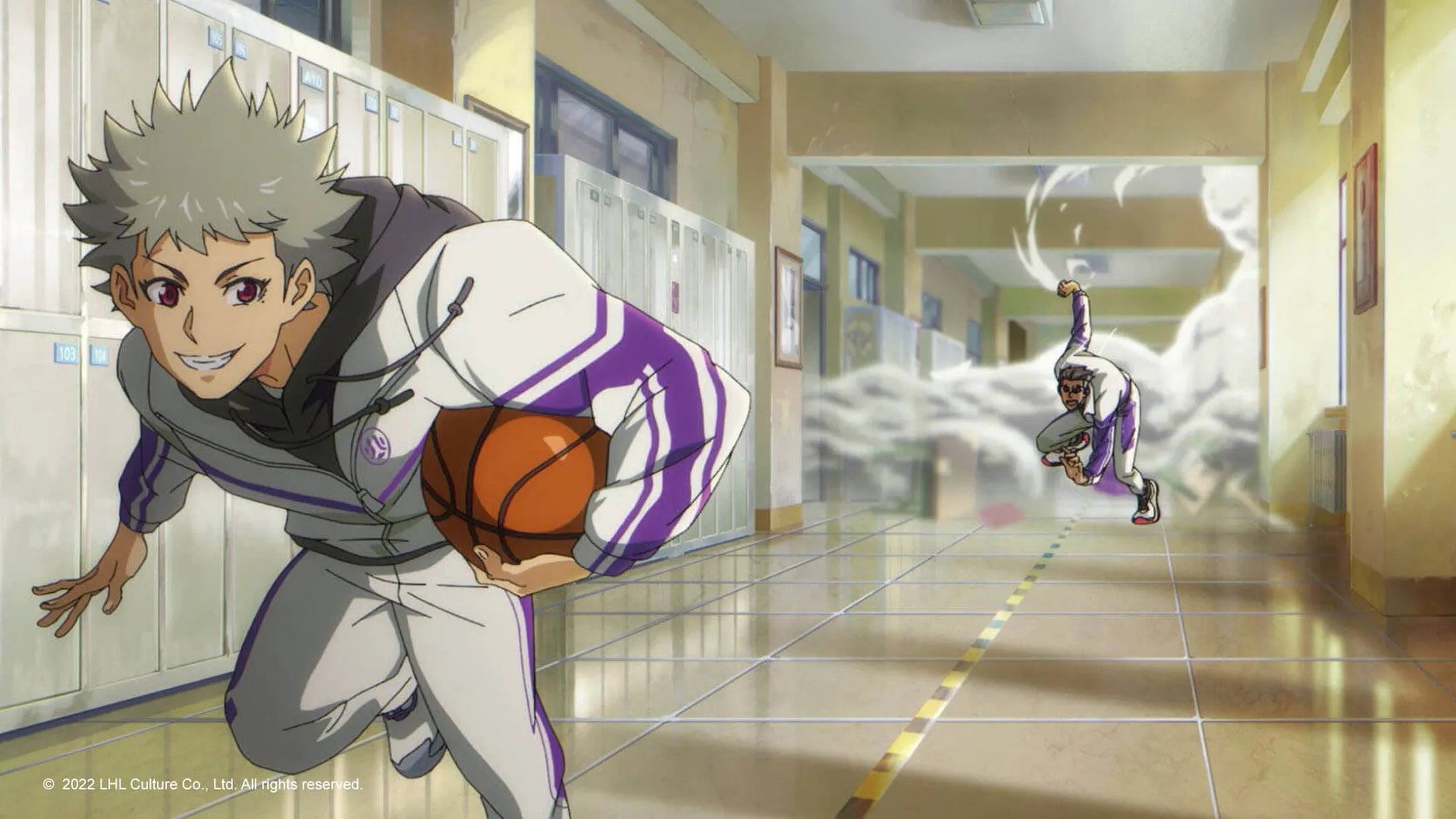 Left Hand Layup! é o novo anime de basquete que está fazendo sucesso na China. Foto: Divulgação/LHL Culture Co.