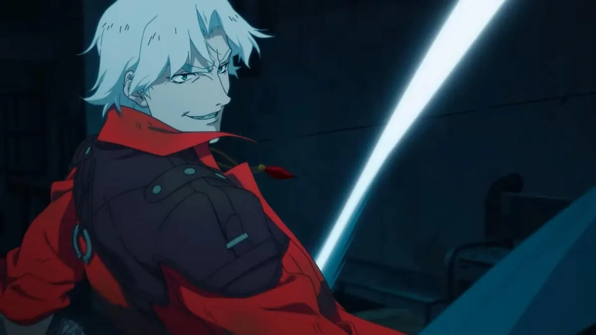Dante em Devil May Cry, série da Netflix