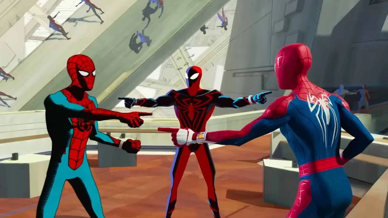 Cena de Homem-Aranha: Através do Aranhaverso - Foto: Reprodução/Sony