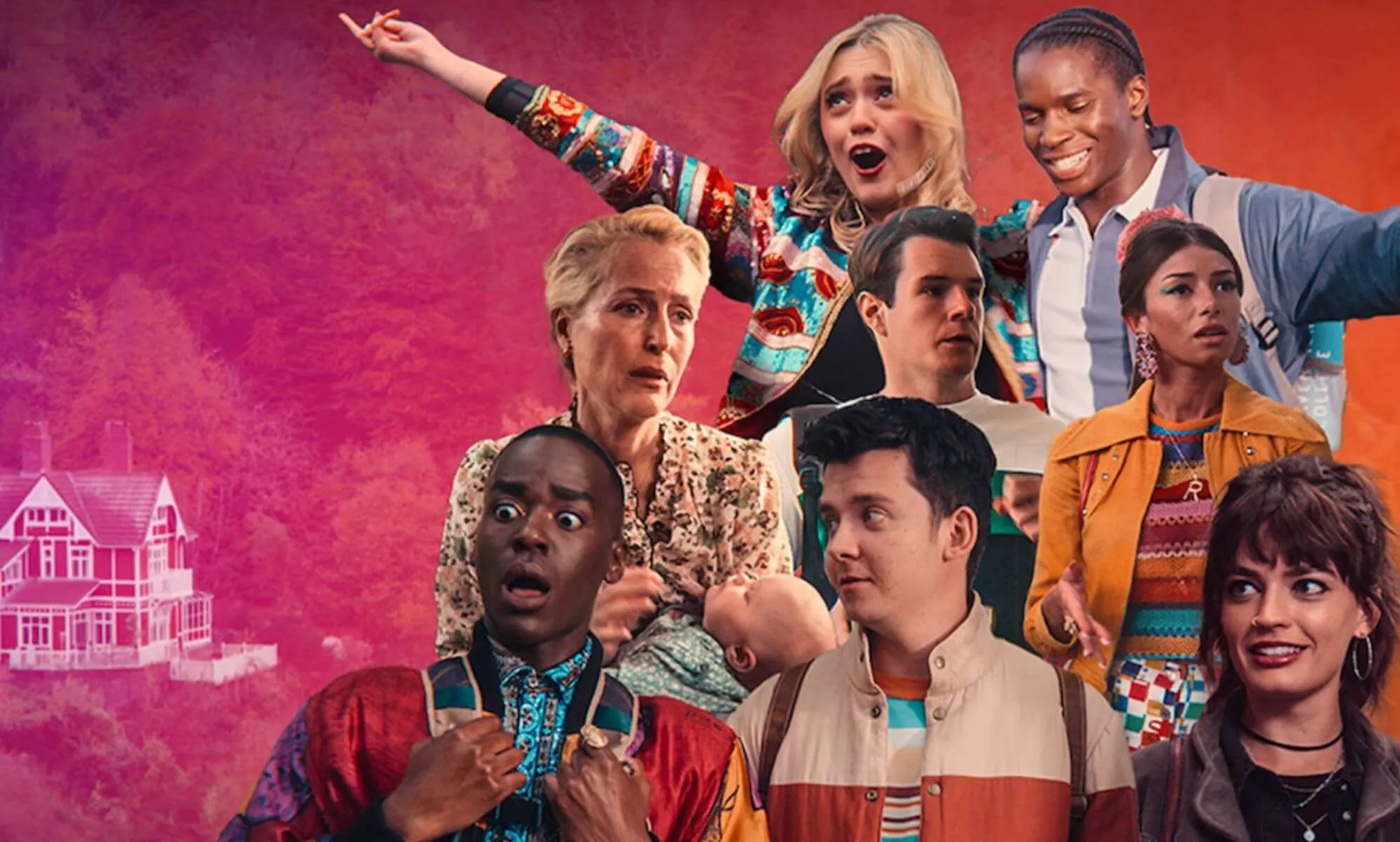 A 4ª temporada de Sex Education teve as cortinas fechadas com maestria. Foto: Divulgação