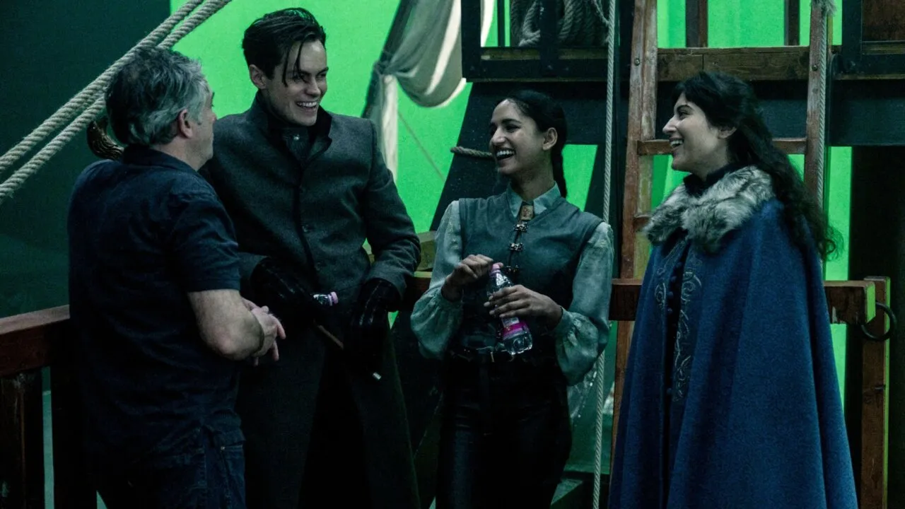 Bastidores da primeira temporada de Sombra e Ossos - Foto: Divulgação/Netflix