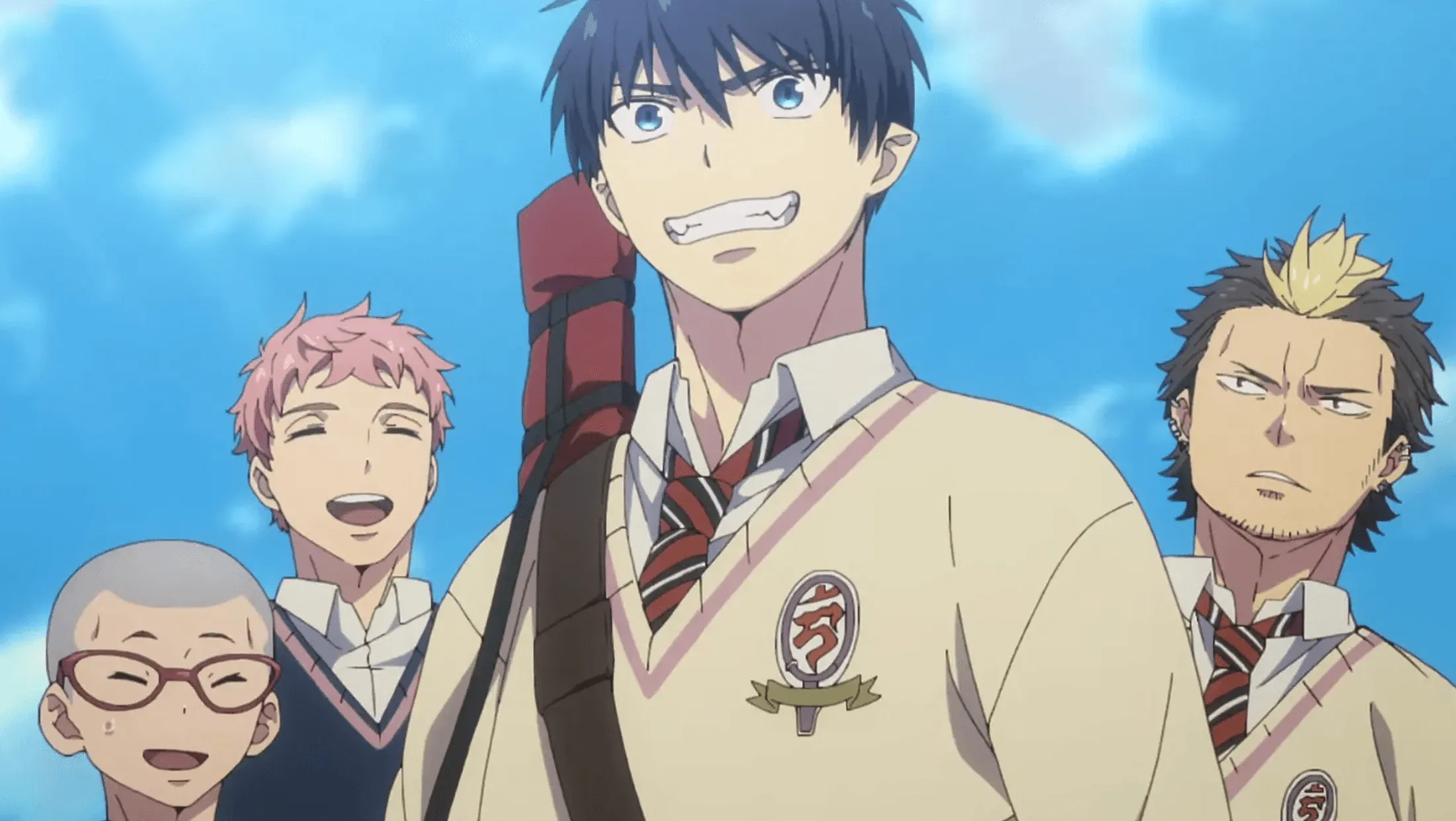 Blue Exorcist tem boas ideias, mas é bobo e pouco criativo