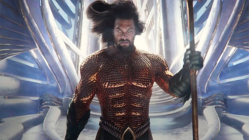 Jason Momoa como Aquaman. Foto: Divulgação