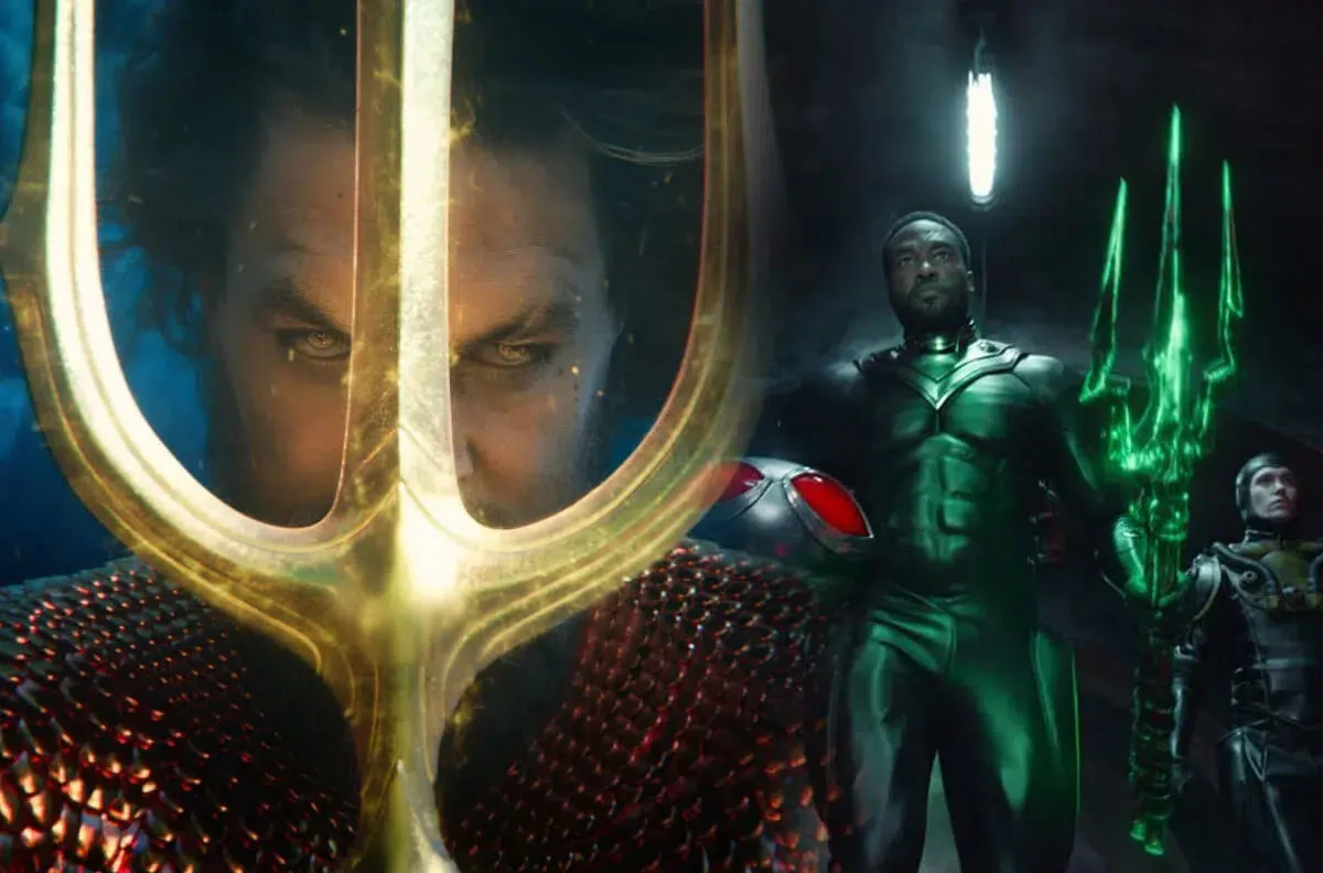 Trailer mostra brevemente o vilão mais temível de Aquaman. Foto: Divulgação