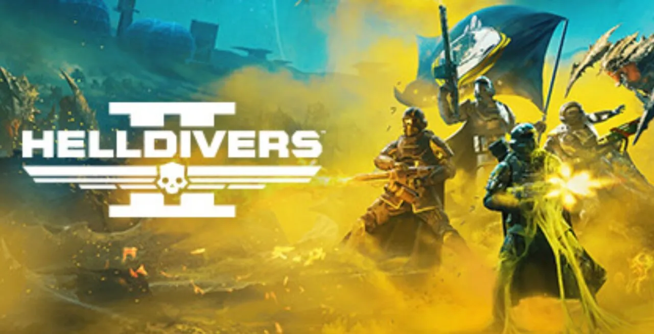 Capa do jogo Helldivers 2