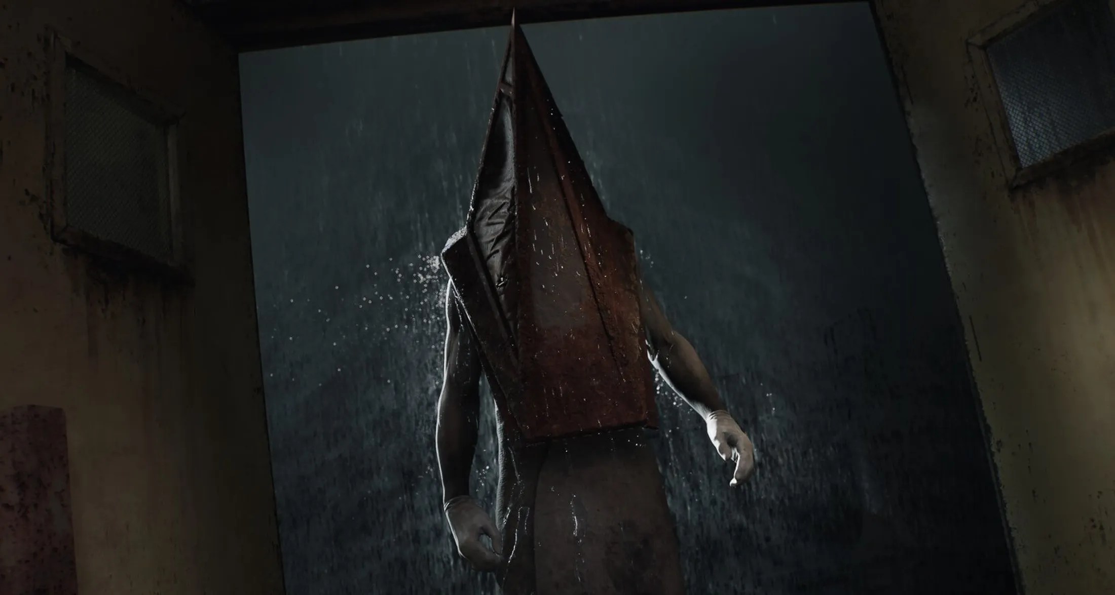 Pyramid Head no remake de SILENT HILL 2 (Foto: Divulgação / Konami)