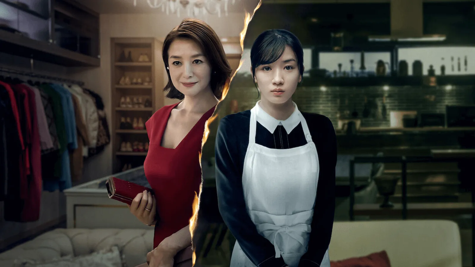 Personagens rivais lado a lado