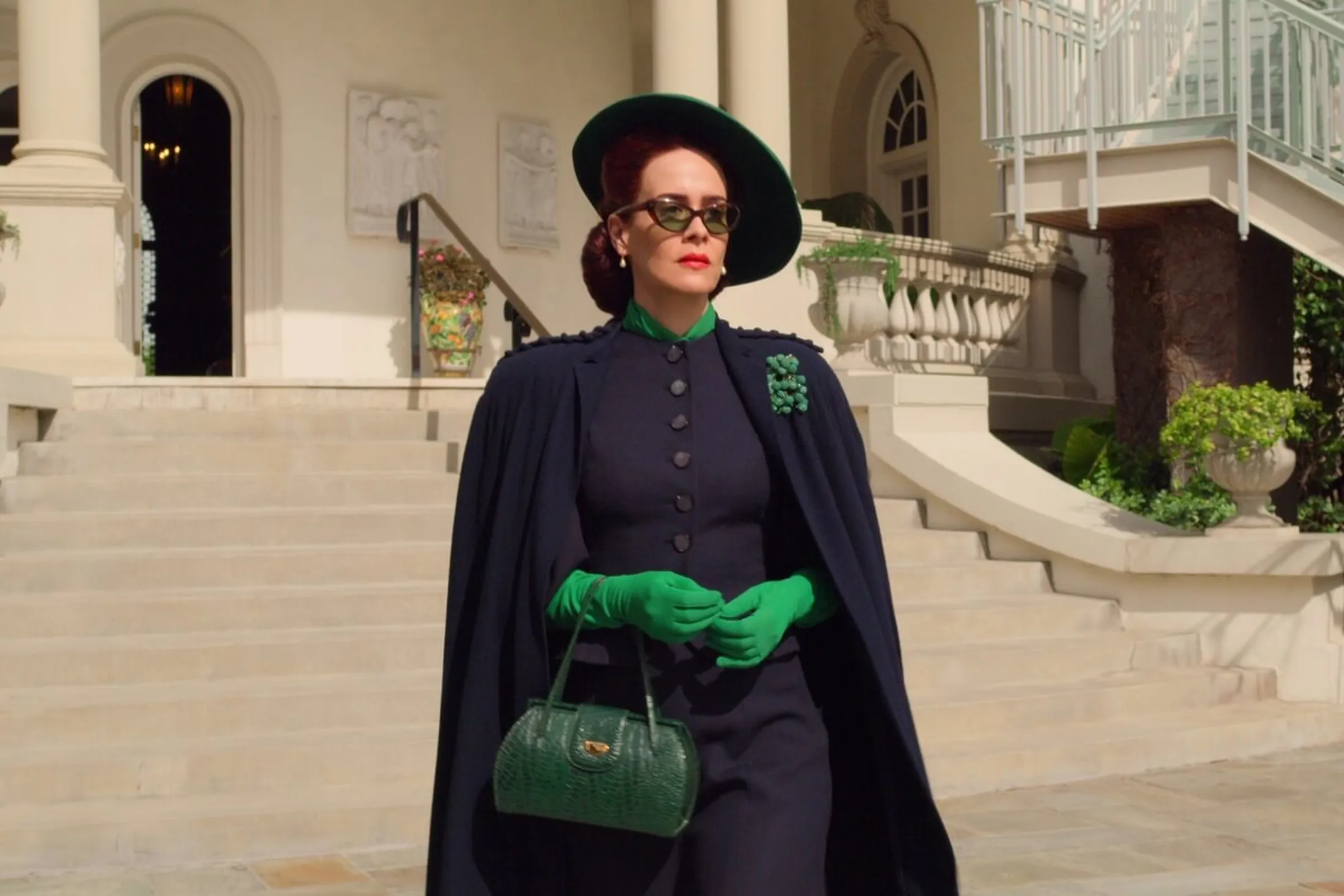 Sarah Paulson como Mildred na série Ratched da Netflix. Foto: Reprodução | Netflix © 2020