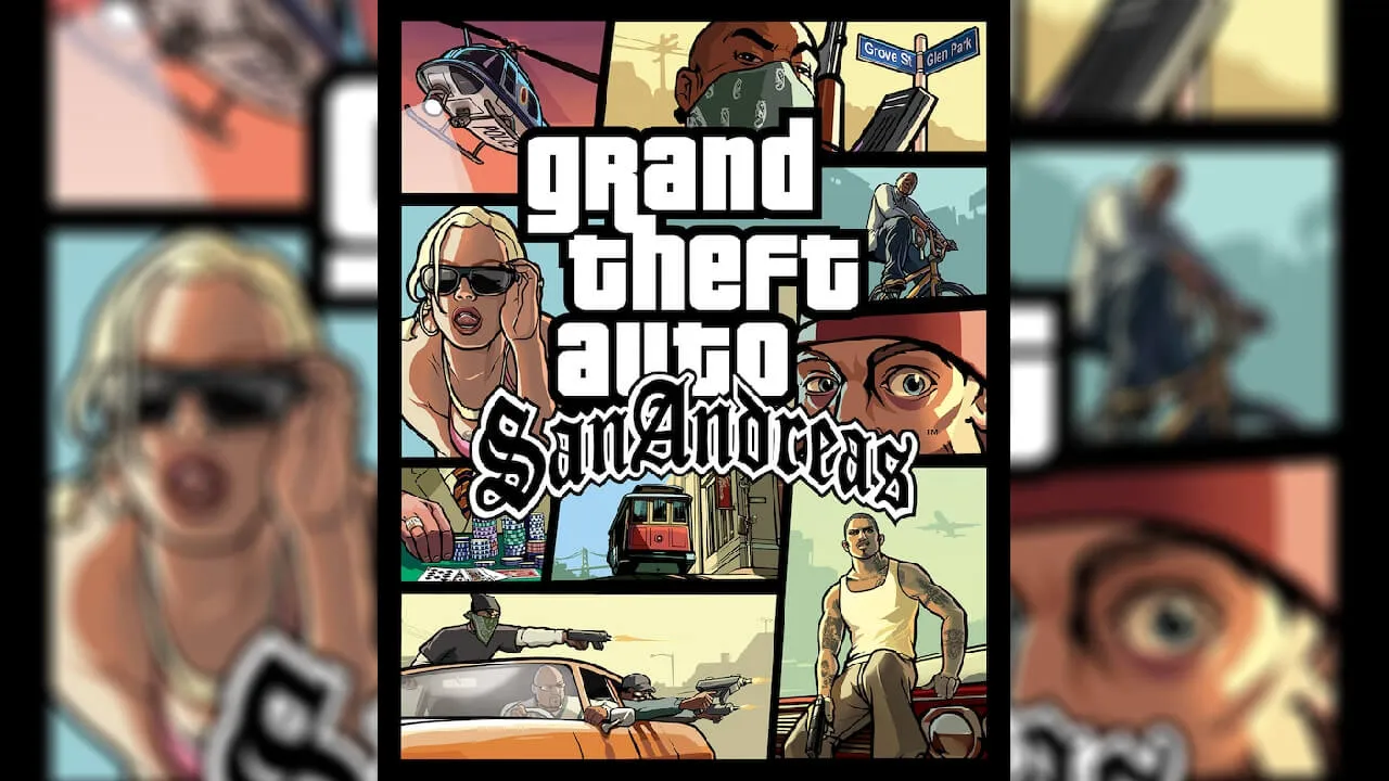 arte de capa de Grand Theft Auto: San Andreas