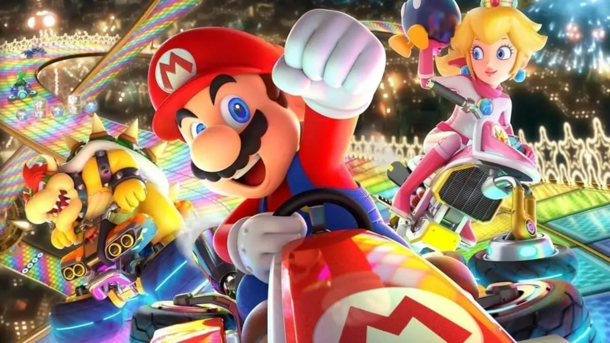 Mario Kart 8 Deluxe. Foto: Divulgação/ Nintendo