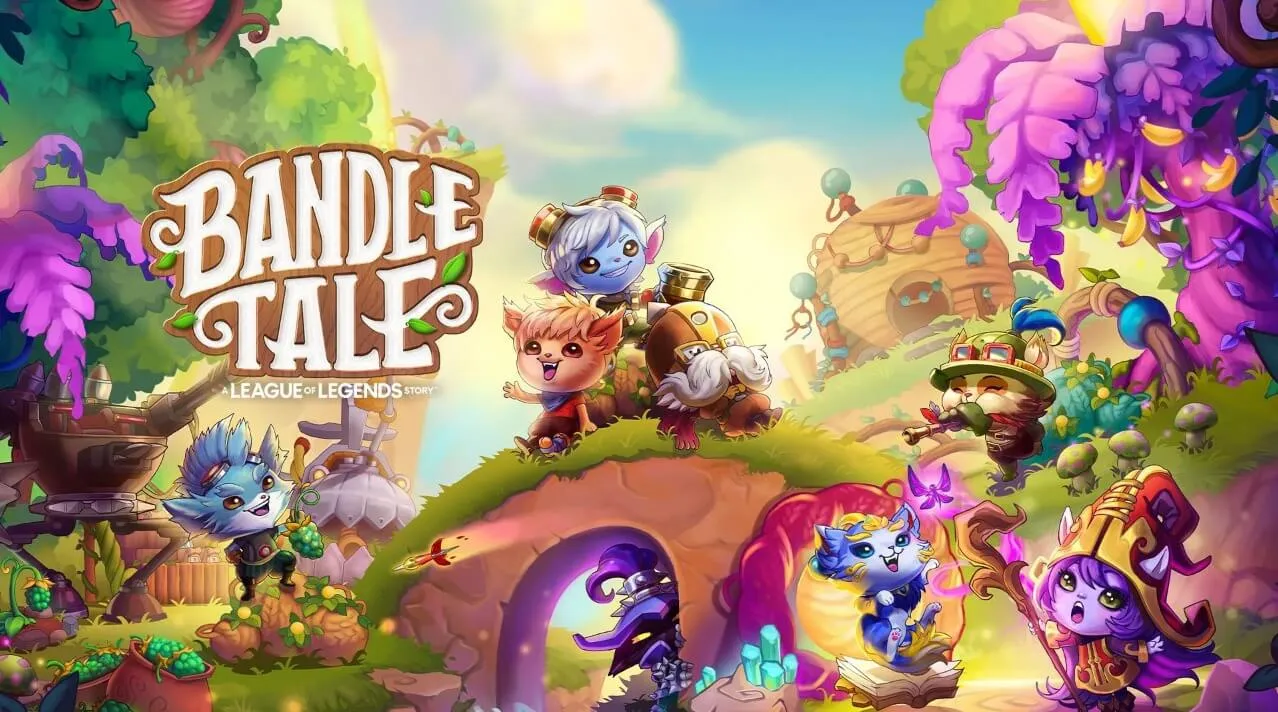 Foto divulgando o jogo Bandle tale.