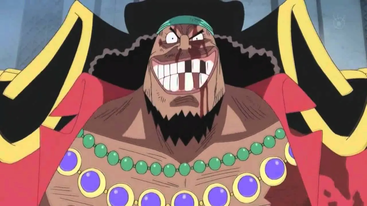 barba-negra-sorrindo-enquanto-sangue-escorre-da-sua-cara