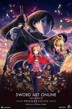 Poster oficial de Sword Art Online The Movie - Progressive - Scherzo Of Deep